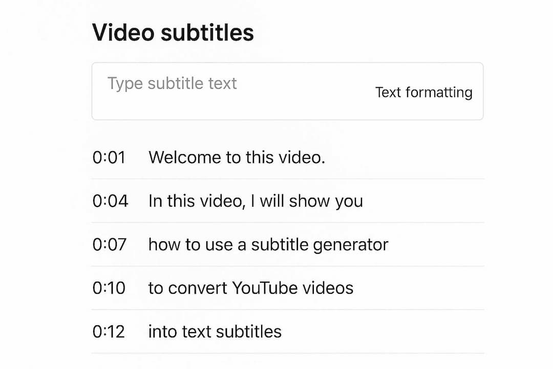 Cleaning and Formatting Subtitles
